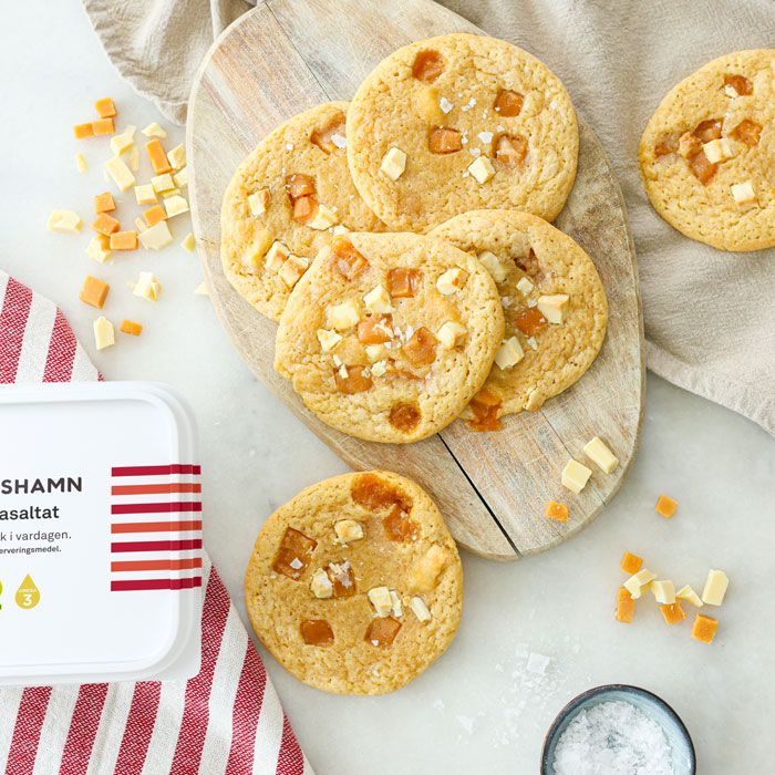Carlshamns saltkaramell cookies